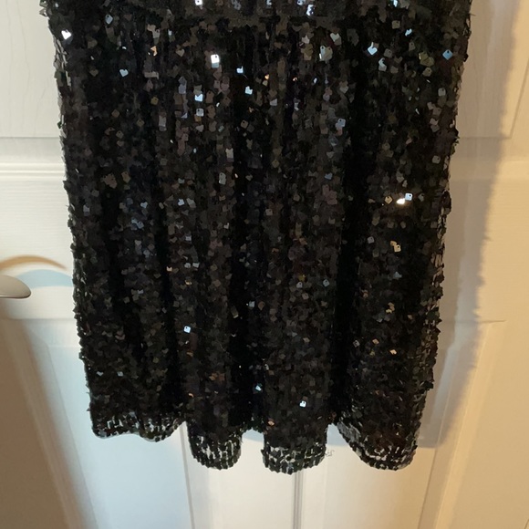 Black sequin express dress small - Picture 3 of 4